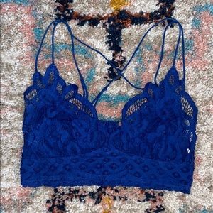 Electric blue Free People bralette